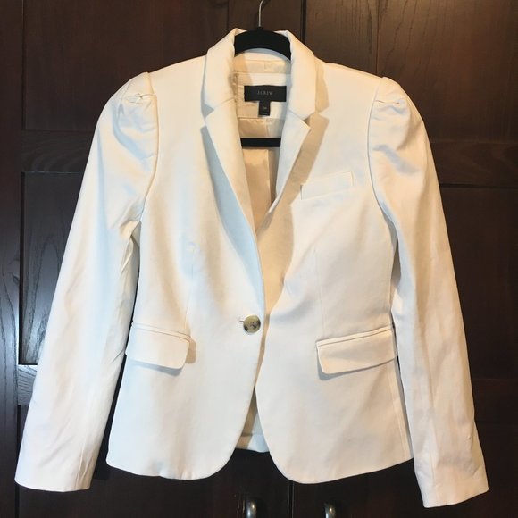 J. Crew Jackets & Blazers - J. Crew Schoolboy Blazer in Ivory